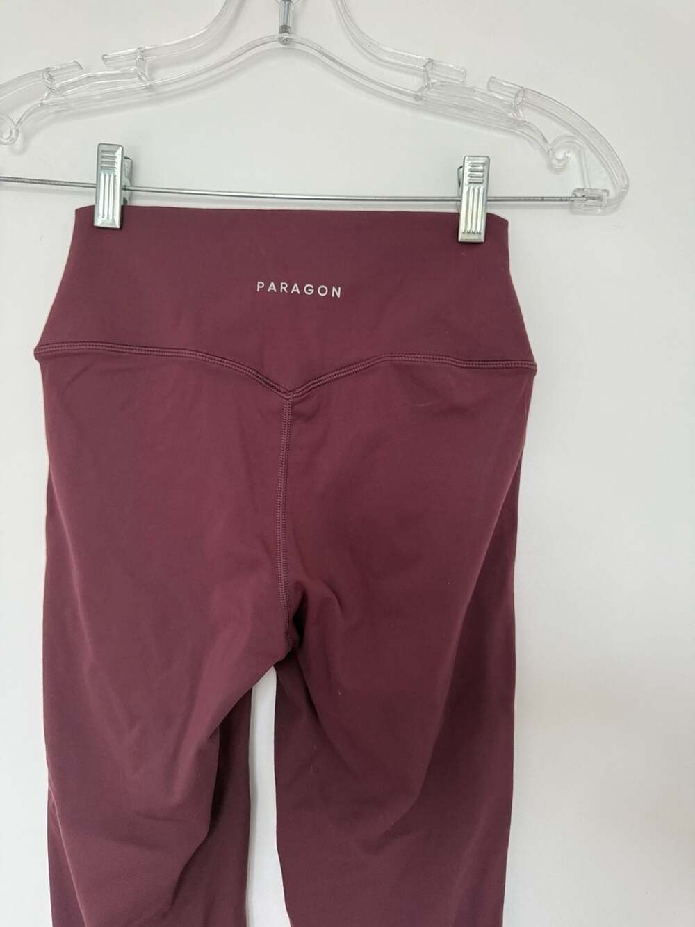 Paragon High-Rise Leggings Maroon - Picture 3 of 6